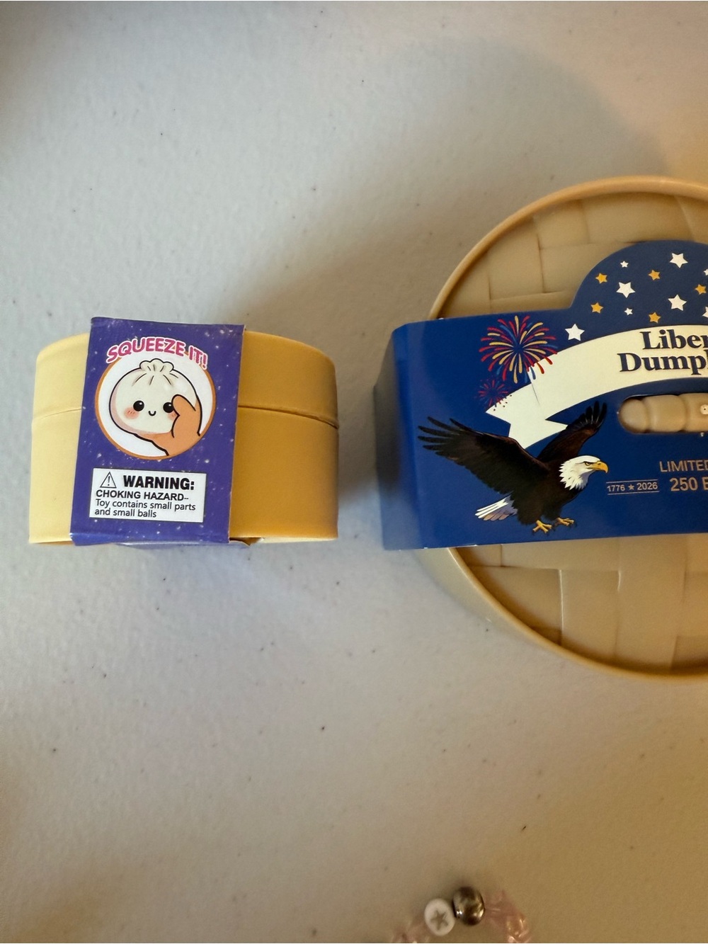 Liberty Dumplings Limited Edition Squishy & mini Dumpling Toy - Picture 3 of 3